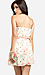 Net Insert Floral Dress Thumb 3