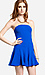 Strapless Fit and Flare Dress Thumb 2