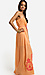 Strapless Embroidered Maxi Dress Thumb 2