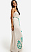 Strapless Embroidered Maxi Dress Thumb 2