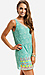 Embroidered Lace Shift Dress Thumb 2