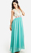Embroidered Top Maxi Dress Thumb 2