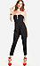Strapless Tailored Jumpsuit Thumb 1