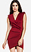 DAILYLOOK Faux Wrap Bodycon Dress Thumb 1