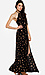 Stone Cold Fox Onyx Silk Gown Thumb 3