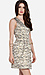 Gold Leaf Jacquard Dress Thumb 3