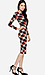 Glamorous Tartan Plaid Midi Dress Thumb 3