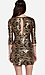 Sequined Baroque Bodycon Dress Thumb 2