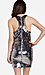 Line & Dot Mirror Sequin Halter Dress Thumb 2