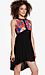 Three Of Something War Print Floral Oxy Dress Thumb 3