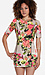 Line & Dot Organic Slim Botanical Dress Thumb 1