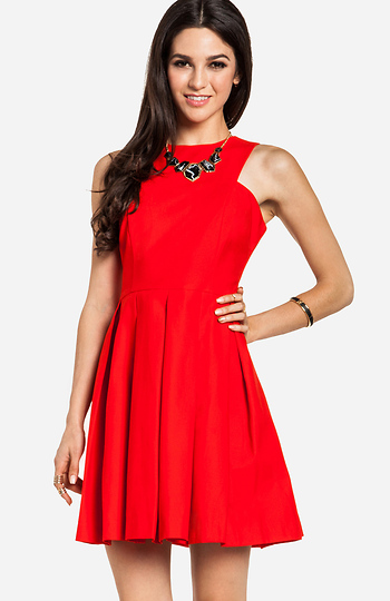 BB Dakota Anisa Dress in Red | DAILYLOOK