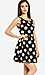 Daisy Print Fit and Flare Dress Thumb 3
