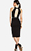 DAILYLOOK Mesh Strip Midi Dress Thumb 2