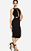 DAILYLOOK Mesh Strip Midi Dress Thumb 3