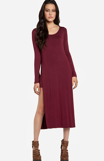 Split Sides Midi Dress Slide 1