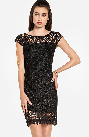 Line & Dot Classic Lace Dress Slide 1