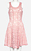 Floral Lace Skater Dress Thumb 5