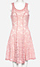 Floral Lace Skater Dress Thumb 5
