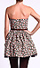 Cotton Flower Dress with Patent Belt Thumb 3
