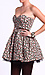 Cotton Flower Dress with Patent Belt Thumb 2