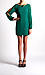 Shift Dress with Embellished Trim Thumb 5