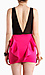 Fuchsia Peplum Dress Thumb 3