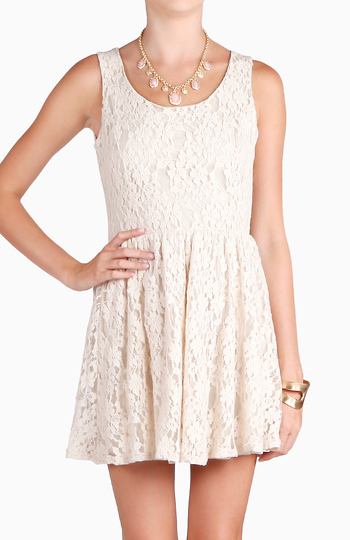 Dramatic Lace Dress Slide 1