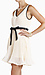 Leather Trim Swing Dress Thumb 2
