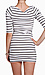 Striped Casual Tunic Thumb 3