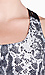 Snake Print Woven Back Hi-Low Dress Thumb 4