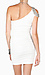 Open One Shoulder Jewel Dress Thumb 3