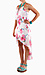 Floral Asymmetrical Hem Dress Thumb 2