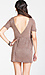 Metallic Peter Pan Collar Dress Thumb 3