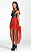 Faux Leather High Low Dress Thumb 2