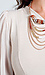 One Shoulder Dress with Sheer Sleeve Thumb 4