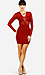 Mesh Sleeve Little Black Dress Thumb 5
