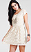 Short Sleeve Lace Dress Thumb 1