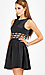 Sleeveless Cage Waist Dress Thumb 2