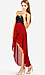 Sequin Bodice High-Low Maxi Thumb 2