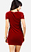 Short Sleeve Velour Dress Thumb 3