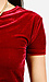 Short Sleeve Velour Dress Thumb 4