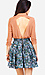 Paisley Open Back Dress Thumb 3