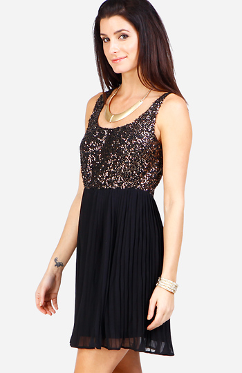 sequin bodice