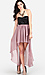 Sequin Bodice High Low Maxi Dress Thumb 1
