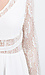 Metallic Lace Insert Dress Thumb 4