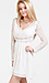 Metallic Lace Insert Dress Thumb 2