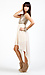 Sequin Bodice High-Low Maxi Dress Thumb 2