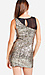 Sequin & Mesh Dress Thumb 3