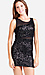 Sequin & Mesh Dress Thumb 1